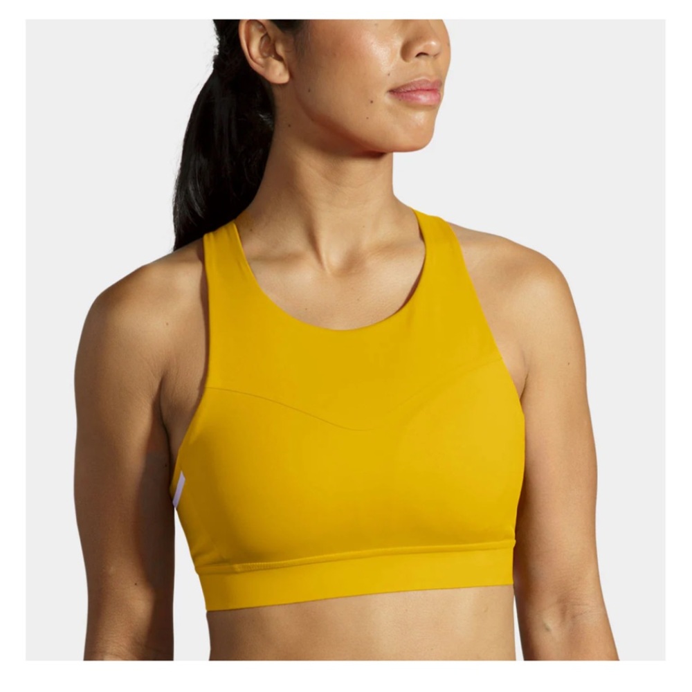 Brooks Yellow Sports Bra - Size 30C but fits like a B!